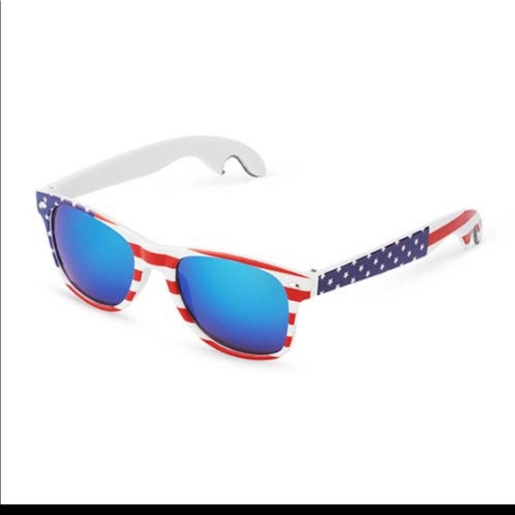 Americana Bottle Opener Sunglasses - Picture 1 of 2